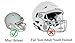Customize Your Team Logo - Black Dark Tint Mini Football Helmet Visor Shield with Clips - Fits All Major Brand Miniature Helmets - Mini Visor ONLY