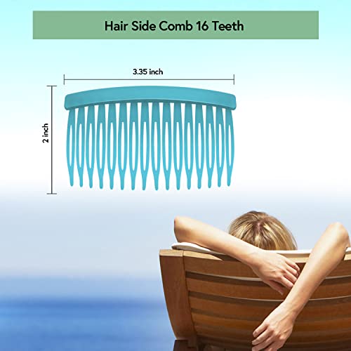 Mary Lavender Side Hair Comb For Women Hold Bangs Hair Twist Comb French Twist Hair Pin Clips Hair Accessories Decorative Comb For Women Kids Girls 10Pcs #TOP5