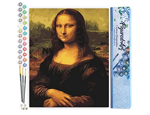 Kit Peinture par Numéro Mona Lisa pour Activité Manuelle Salon