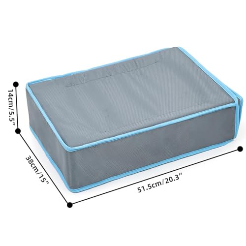 Tapis rafraîchissant pour chien et chat coussin lavable avec 5 packs de glace - 6