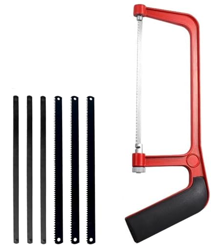 TAKONE Kindersäge 6 Zoll 6 Sägeblätter Holz Metall Holzgriff