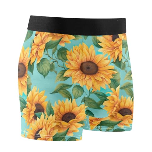 Sunflower Flower Underwear for Men S 202a37903