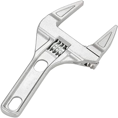 Suithink Wide Jaw Adjustable Spanners Wrenches 6-68mm Ultra-Thin Shifting Plumber Bathroom Spanner Shank for Machine Furniture Repairment