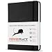 Daily Planner, Calendar and Gratitude Journal to Increase Productivity & Happiness, High Performance Organizer Planner | Vegan Leather Hardcover, Undated 6-Months, 24-Hour Agenda Planner (Black)