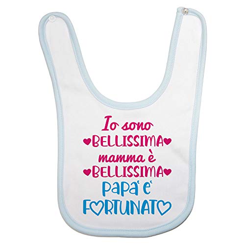 Fupies Bavaglino neonata io sono bellissima mamma