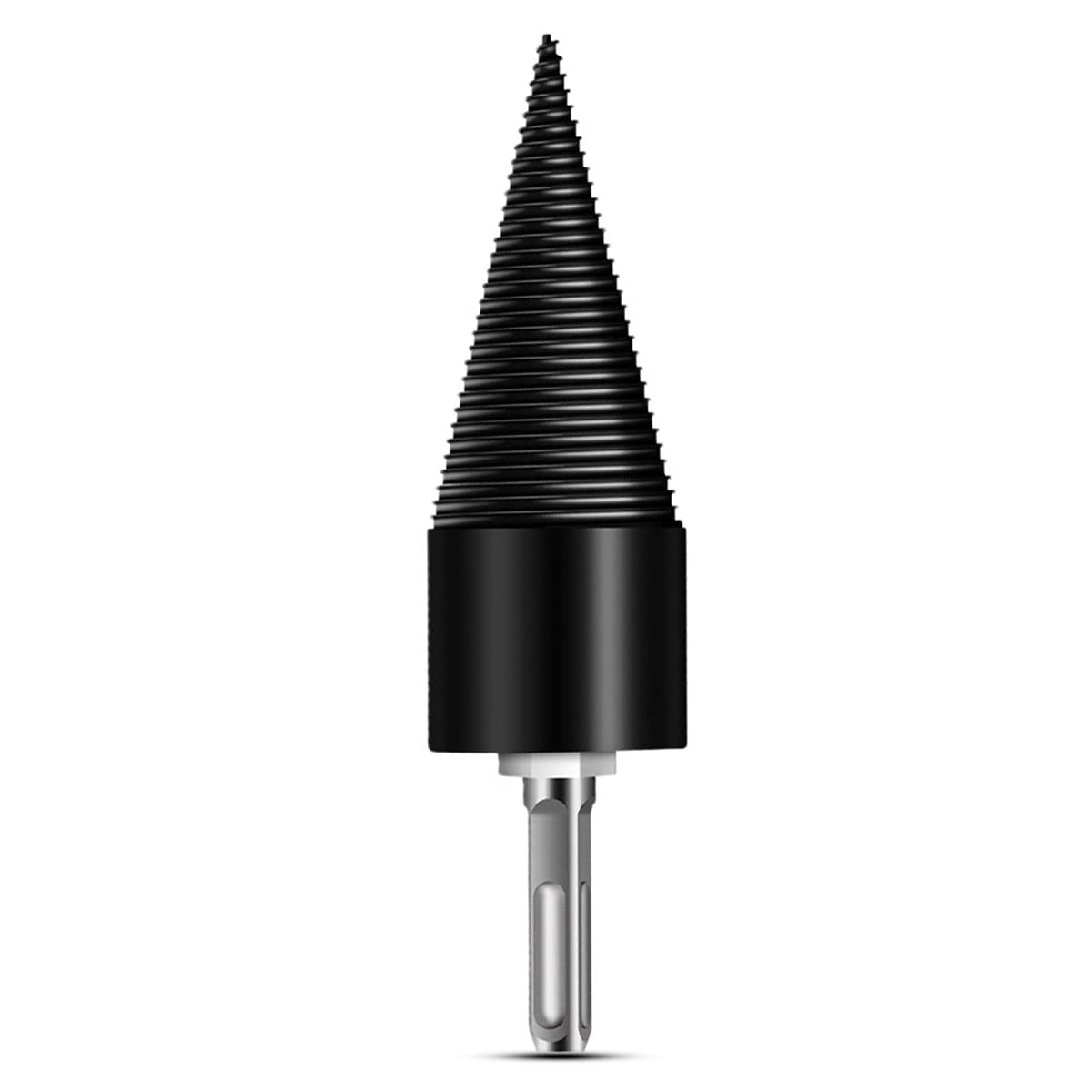 Haueeschoen Wood Splitter Drill Bits, (32mm Drill Bit Set), Driver-Log Splitter Screw Cone with Round/Square/Hex Shank for Electric Drill,Firewood Drill Bit Suitable for Split Oak, Valley, Walnut