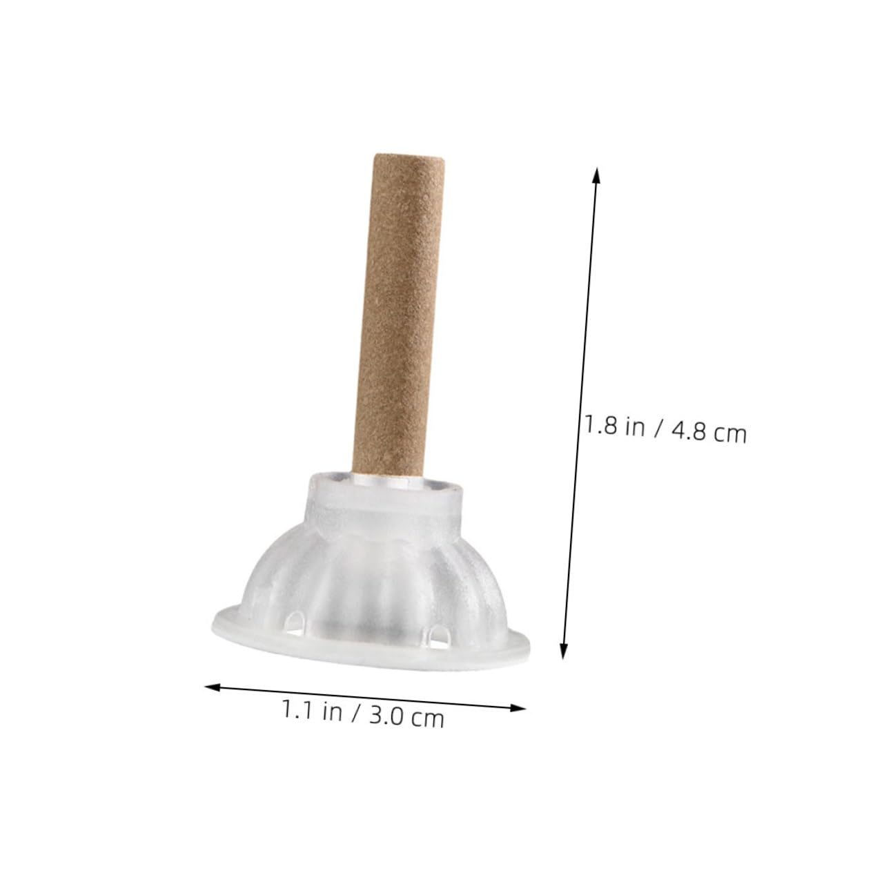 Healvian 200sets Moxa Sticks Fatti Mano Per Moxibustione Con Base Accessori Tradizionali Per Benessere Di Famiglia e Amici Adatti Per Cervicale Dolori Lombari e Menstrual