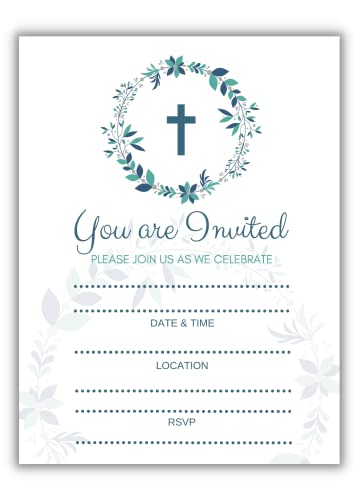 Elcer Religious Invitations 5x7