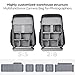 K&F CONCEPT Camera Backpack 25L Camera Bags for Photographers Large Capacity Camera Case with Raincover,15.6 Inch Laptop Compartment Compatible for Canon/Nikon/Sony/DJI Mavic Drone Backpack