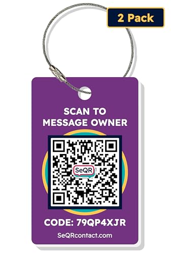 Smart Luggage Tags | Privacy QR Code Luggage Tag Keeps