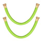 ColumPRO 2PCS Lead Free Rain Barrel Linking Connect (Link Connector) Hose - EPDM Rubber Hose 20',...