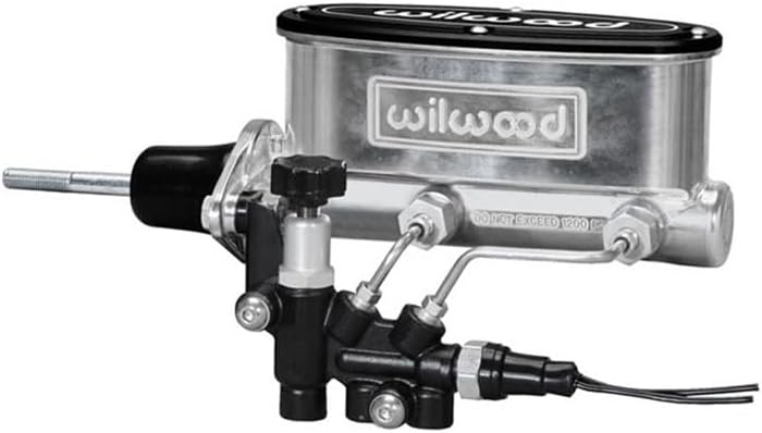 Wilwood 260-15048 Combination Proportioning Valve with Tubes and Right-Hand Mounting Bracket