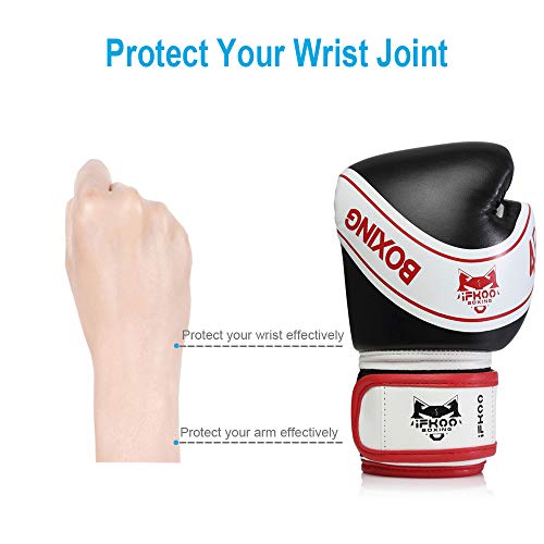 Ifkoo 4Oz 6Oz Kids Boxing Gloves, Toddler Boxing Gloves, Training Gloves For Children, Suit For Kickboxing, Muay Thai, Child Punching Bag Sparring Training, Age 3 To 13 Year #TOP1