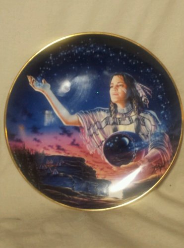 The Franklin Mint Heirloom: "Spirit Of The South Wind" Limited Edition Fine Porcelain Decorative Plate By Hermon Adams #TOP18