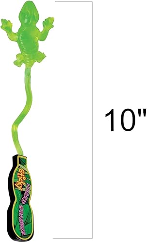 Miniatura 3 de ArtCreativity Juego de 6 agarradores de lagartos pegajosos, juguetes para niños que se pegan en las paredes, juguetes lanzadores para niños y niñas,