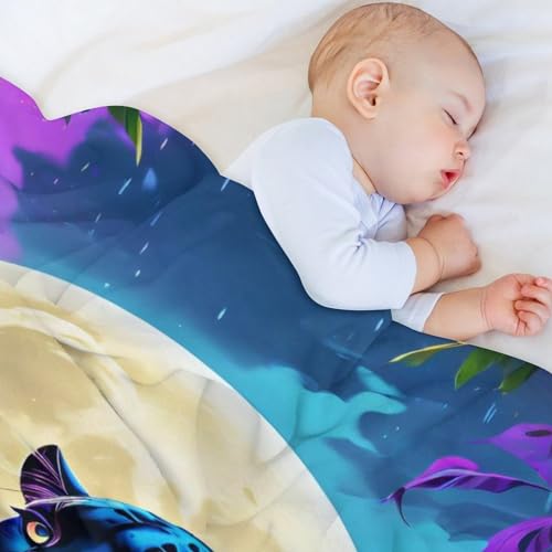Couverture duveteuse léopard légère et chaude en peluche souple