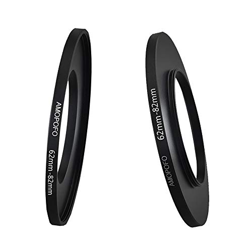 Image of 62mm to 82mm Step-Up Ring Filter adapter /62mm to 82mm Camera Filter Ring for 82mm UV,ND,CPL,Metal Step Up Ring