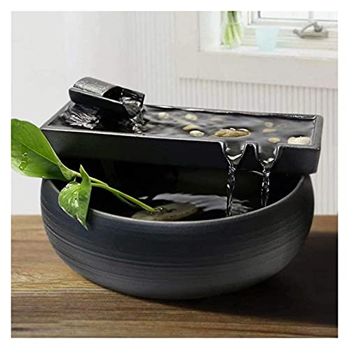 Fontaine de jardin en céramique et bureau Zen Feng Shui