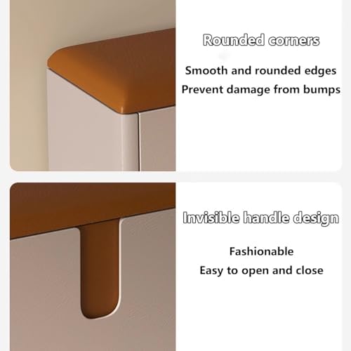 Meuble à chaussures design fin pour optimiser un petit placard