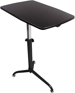 table Mobile Workstation Table Portable laptop table computer table care table height adjustable small table it makes no room for taking living room bedroom Yellow