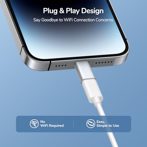 image for Teslong Digital Otoscope with Light, 1080p HD Ear Camera with Ear Wax 