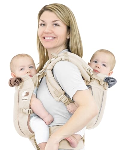 TwinGo Carrier - Breathable Twin Baby Carrier That Separates into 2 Baby Carriers
