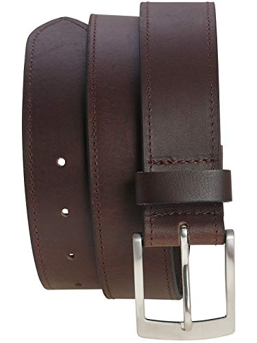 Harrys-Collection Unisex Geldgürtel Tresorgürtel, dunkelbraun, BW: 135