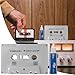 Tape Cleaning Kit | Cassette Head Cleaner Demagnetizer & Dust Remover Restoration for Clear Sound | Boombox & Recorder Maintenance Tool | Prolong Head Life | Includes Cleaner Tape & Solution