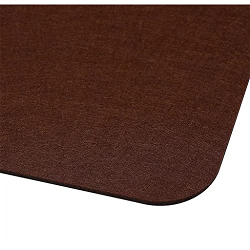 Set de table en feutre marron de qualité supérieure design western élégant - 6