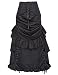 Belle Poque Women Vintage Gothic Corset Victorian Skirt Adjustable BP405-1 XL