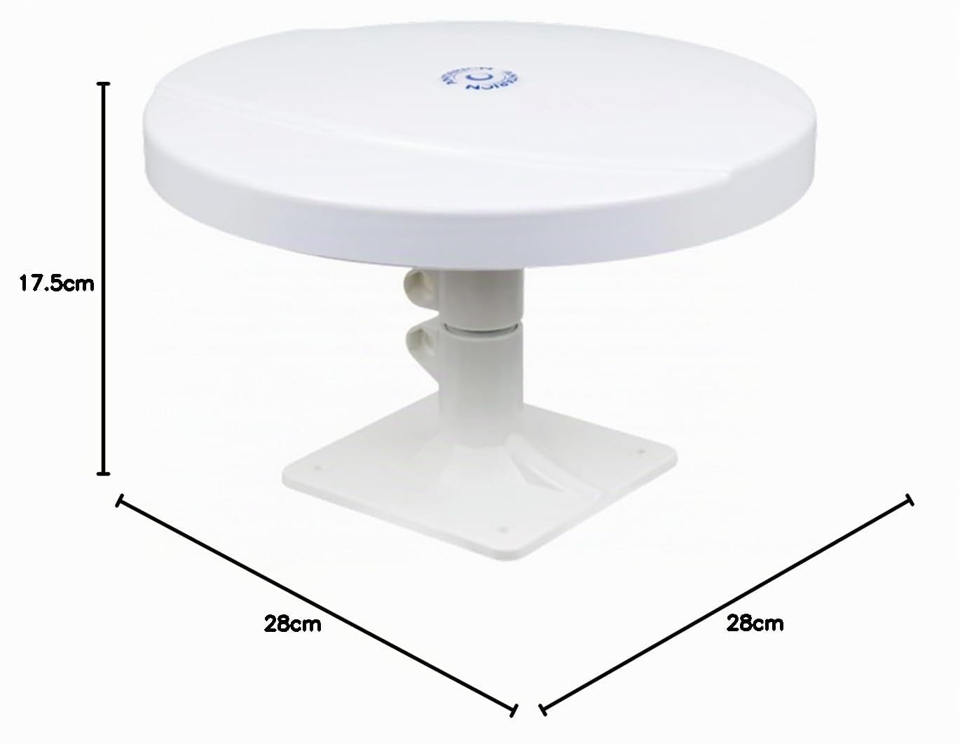 ANTARION Antenne TNT Passive omnidirectionnelle Camping Car + 4 aimants