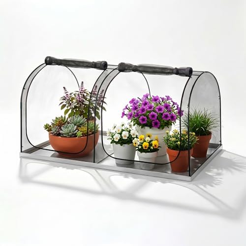 Crop Cage for Garden, 8.4x4x4FT Large Tunnel Plant Protection Ten...