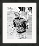 Sports Memorabilia Autograph Warehouse 466754 8 x 10 in. Johnny Miller Autographed Photo, PGA Golf Champion - No.6 Matted & Framed