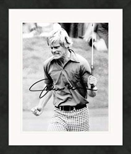 Sports Memorabilia Autograph Warehouse 466754 8 x 10 in. Johnny Miller Autographed Photo, PGA Golf Champion - No.6 Matted & Framed