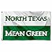 North Texas Mean Green UNT University Large College Flag