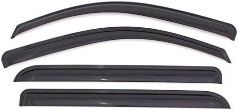 Auto Ventshade [AVS] Outside Mount Ventvisor | 2016 - 2021 Honda Civic Sedan- Smoke, 4 pc. | 94682