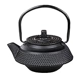 Durable y decorativo. 1pc Tetera De Hierro Fundido Japonesa Tetsubin Tetera Tetera Pequeña Tetera De Metal 50ml - 2