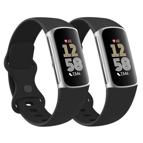 y2z Rp`u Fitbit Charge 6 oh Charge 5 xg ւoh _炩VR X|[cxg ߉\ FI 2pbN 01,Small