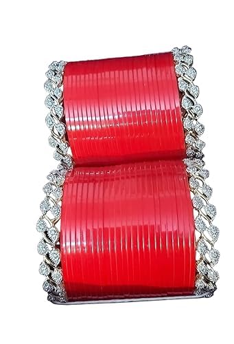 See full amazon price history chart for VKAT Womens Beautiful Designer Punjabi Bridal Chuda Bangle Set for Wedding and Anniversary (Red -2.8) VKAT Womens Beautiful Designer Punjabi Bridal Chuda Bangle Set for Wedding and Anniversary (Red -2.8) (B0D6Z2HLRM) Amazon Price History, Amazon Price Tracker
