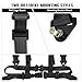 BESTZHEYU 2 PCS 4 Point Harness with 2 Inch Comfortable Heavy Duty Shoulder Padding with Quick Auto buckle for UTV ATV Sports Car, Racing Car, Car Black Racing Harness