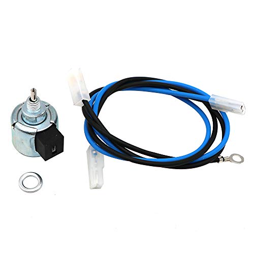 kipa Carburetor Fuel Solenoid for Briggs & Stratton 692734 497672 497157 495739 287707 287776 287777 28N707 Series with Mounting Lines