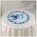 Szkło hartowane Lazy Susan o grubości 0,9 cm, gramofon, duży gramofon ze szkła hartowanego, obrotowy, cichy, antypoślizgowy spód, odporne na wybuch szkło hartowane na stół kuchenny, 50 cm
