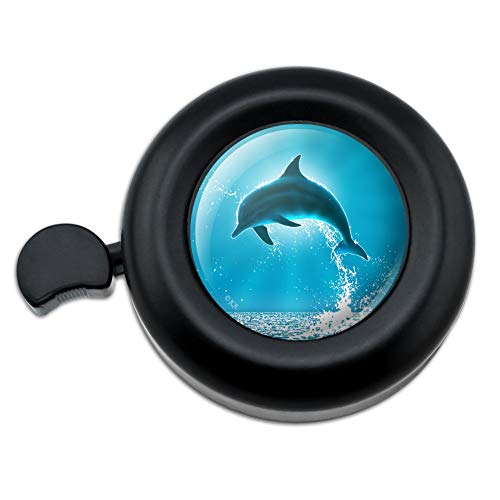 GRAPHICS & MORE Leaping Dolphin Ocean Light Bicycle Handlebar Bike Bell