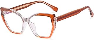 Gafas de lectura antiluz azul for mujer, lentes de lectura con personalidad, antitensión ocular, lectores de ordenador, ojo de gato, espejo de luz planos grande ( Color : Rose , Size : +200 )