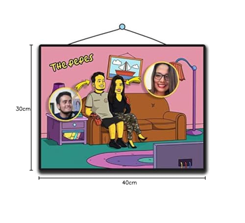 GOT7 Dibujo Personalizado de Cuerpo Entero estilo Simpsons. Regalo Original y Divertido. Envía Tus Fotos! Retrato Hecho Mano por Diseñadores Pro! Recíbelo Impreso en Papel o Solo en Digital.