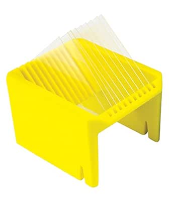 Diversified Biotech WSDR-1000-Y, WASH-N-Dry COVERSLIP Rack Yellow ...