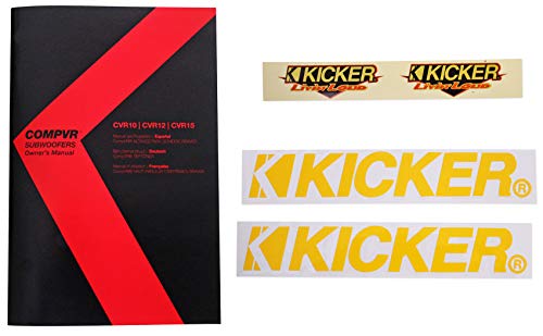 (2) Kicker 43Cvr122 Compvr 12" 1600 Watt Car Audio Subwoofers Subs Cvr12-2 #TOP6