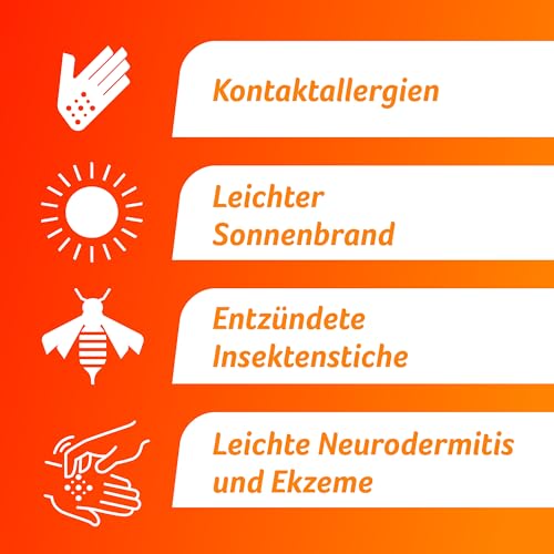 FeniHydrocort Creme 0,5%, Hydrocortison 5 mg/g, 3-fach wirksam bei Hautentzündungen: Lindert Juckreiz, vermindert Schwellungen, reduziert Rötungen, 30 g