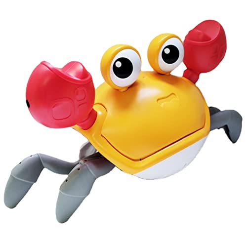 Brinquedo caranguejo rastejante,Brinquedos caranguejo rastejando com luz | Brinquedo dançante intera