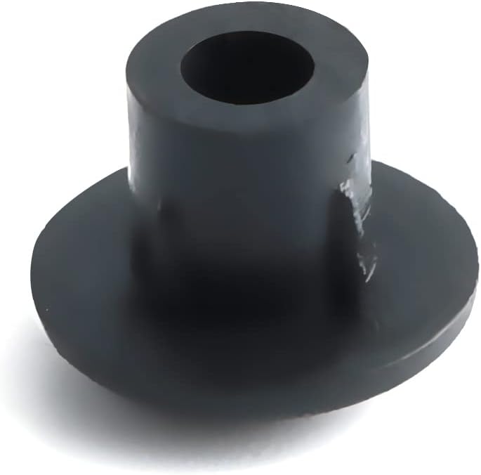 Yinpecly 200Pcs Shelf Peg Hole Plugs 0.20" Plastic Tube Cover Hardware Screw Cap Cover for Cupboard Bookshelf Bookcase Adjustable Shelf Closet Bathroom Cabinet Bracket Furniture Black Tone